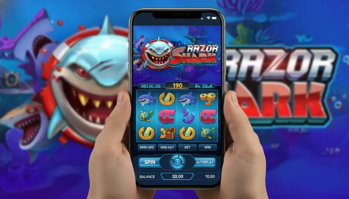 Die mobile Version von Razor Shark ermöglicht es Spielern, den Slot von ihren Geräten aus zu starten